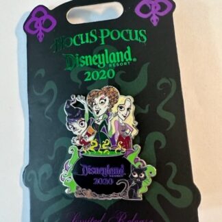 Disney Disneyland Halloween Hocus Pocus Sanderson Sisters Binx Cat Pin (B)