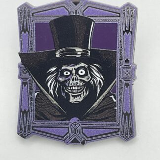 Disney Haunted Mansion Starter Lanyard 2025 Hatbox Ghost Host Pin G6