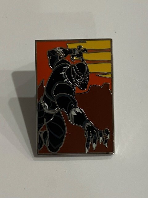 Disney Heros Villains 2021 Showdown Black Panther Disney Pin (A2)