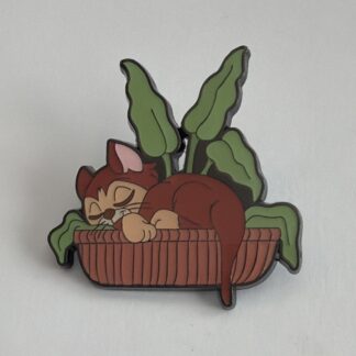 Disney Loungefly Alice In Wonderland Cat Plant Mystery Pin Dinah H4