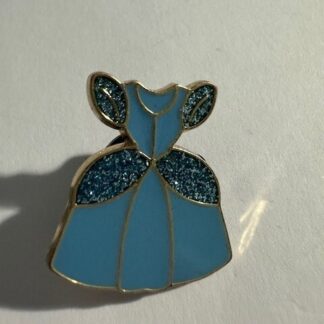 Disney Loungefly Cinderella Blue Glitter Dress Volume 1 Mystery Box Pin (E4)