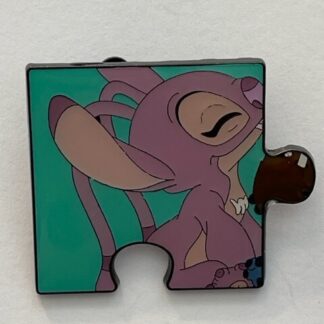 Disney Loungefly Lilo & Stitch Angel Coconut Drink Puzzle Piece Pin (C8)