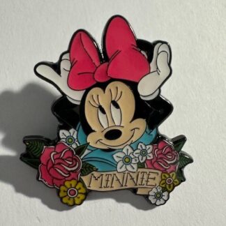Disney Loungefly Mickey & Friends Tattoo Pin - Minnie Mouse (E3)