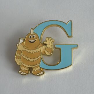 Disney Loungefly Monsters Inc George Letter G Mystery Pin H2
