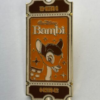 Disney Loungefly Mystery Pin Bambi Movie Theater Ticket G9