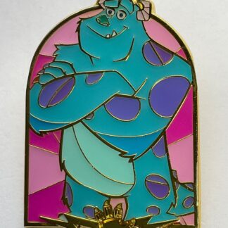 Disney Loungefly Pixar Stained Glass Series Sully Mystery Pin G9