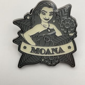 Disney Loungefly Princess Pin Moana Black & White Tattoo Blind Box F8