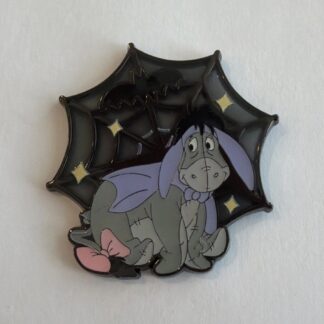 Disney Loungefly Winnie the Pooh Spiderweb Halloween Pin - Eeyore H1