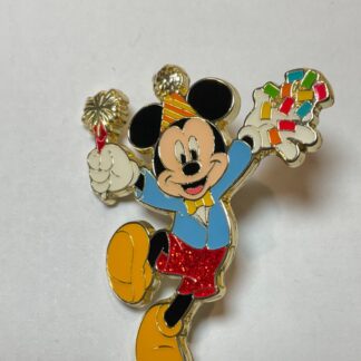 Disney Mickey Baublebar Happy New Year Confetti Celebration Pin E5