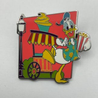 Disney Mystery Pin Play in the Parks Donald at Popcorn Stand G7