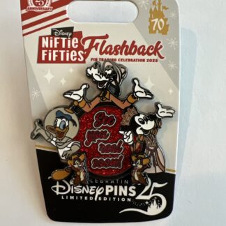 Disney Niftie Fifties Flashback See Ya Real Soon LE Pin Mickey Donald Goofy B