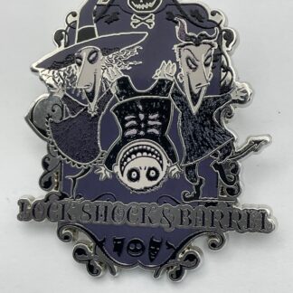 Disney Nightmare Before Christmas NBC Characters Lock Shock Barrel Pin G5