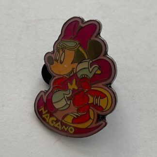 Disney On Tour Nagano Minnie Snowboarding Purple Disney Pin 19463 (C2)