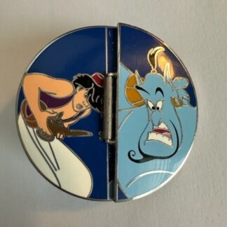 Disney Once Upon A Time Pin Of The Month Aladdin Jasmine Genie Pin LE 2000 (C4)