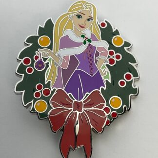 Disney PALM Mystery Pin Holiday Wreath Princess LE 300 Rapunzel Tangled G5