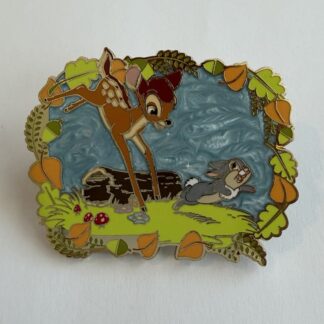 Disney PALM Pink A La Mode Such a Classic Mystery Jumbo Pin Bambi & Thumper H1