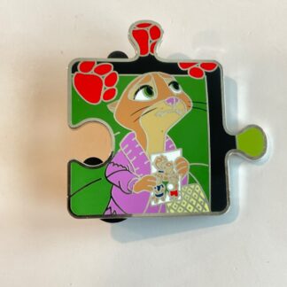 Disney Parks Character Connection Zootopia Puzzle Pin LE 900 Mrs. Otterton F6