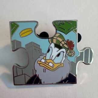 Disney Parks Duck Tales Character Connection Puzzle LE 900 Pin Flintheart (A0)