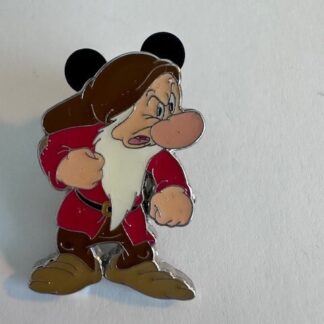 Disney Parks Pin Grumpy Dwarf Nope Booster Pack Snow White (C2)