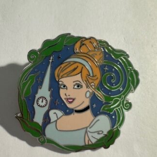 Disney Parks Princess Mystery Box Pin Cinderella Castle Frame (E5)