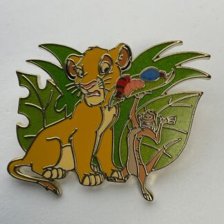 Disney Parks The Lion King Simba & Timon Grubs Pin G4