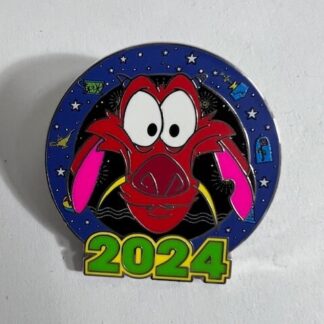 Disney Pin 2024 Dated Mystery Set - Mushu (Mulan) [160628] (E6)
