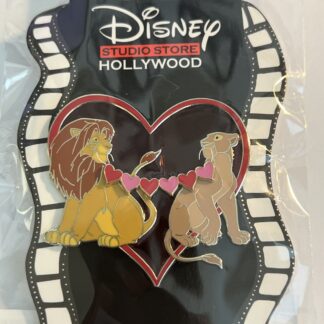 Disney Pin DSSH Love Is In The Air Lion King Simba & Nala LE 400 Valentines (B)