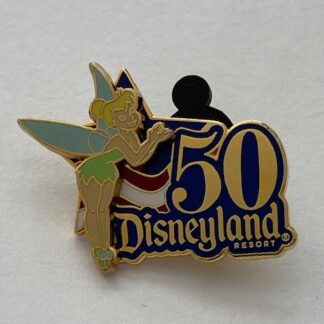 Disney Pin Disneyland Resort 50th Anniversary Tinker Bell Pin (A2)