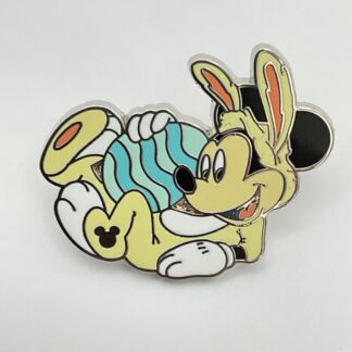 Disney Pin Holiday Easter Egg Mickey As A Bunny Hidden Mickey Disneyland 2024 C0