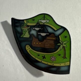 Disney Pin Loungefly Peter Pan Neverland Puzzle Tick Tock Croc and Ship (B2)
