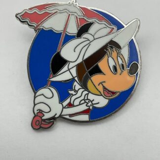 Disney Pin Minnie Mouse As Mary Poppins 2014 Holding An Umbrella G6