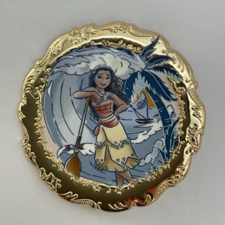 Disney Pink a la Mode PALM LE 500 Princess Plates Mystery Pin Moana H2