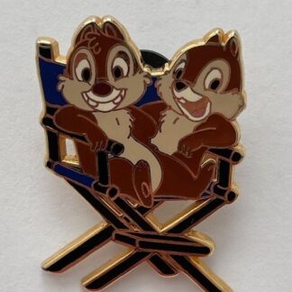 Disney Pins "Chip n Dale" Director’s Chair, Pin Trading 52 Walt Disney (A8)