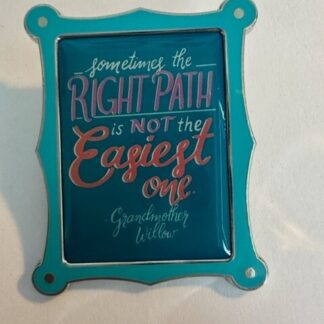 Disney Pocahontas Wisdom Pin Grandmother Willow Quote (C8)