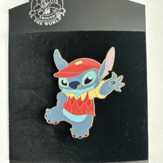 Disney Shopping Stitch In Time 20th Century Costume Golf Cap Hat LE 135 Pin (B)