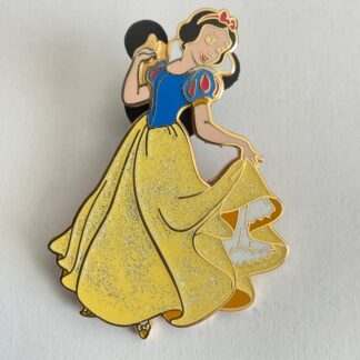 Disney Snow White Glitter Dress 2002 Snow White And The Seven Dwarfs Pin F4