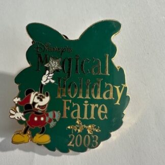 Disney Studios - Holiday Faire 2003 (Mickey) Disney Pin A8