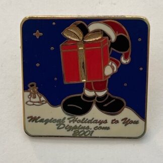 Disney Trading Pin Dizpins.com 2001 Magical Holidays to You Collectible (D9)