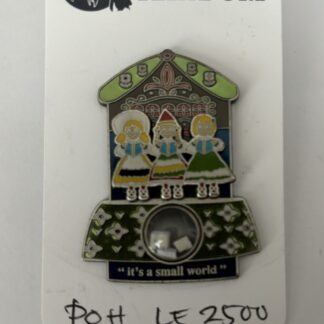 Disney WDW Piece Of History Series 2 Pin It's A Small World Dolls LE 2500