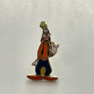 Disney pin DLR Tiny Goofy Waving Mini Pin F3
