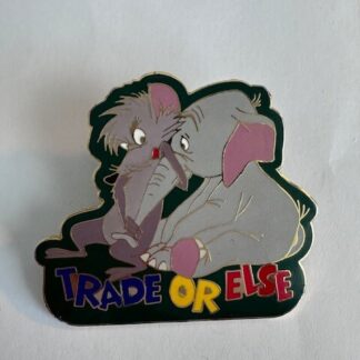 Disney pin Goliath II Mean Mouse Wanna Trade or Else elephant Trade Parade (C0)