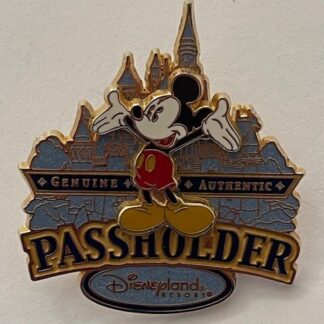 Disneyland 3D Annual Passholder pin Mickey Mouse (D1)