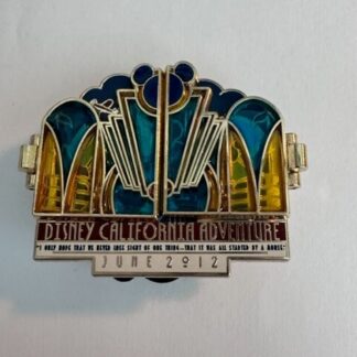 Disneyland California Adventure Opening Pin Limited Edition 2500 June 2012 (C5)