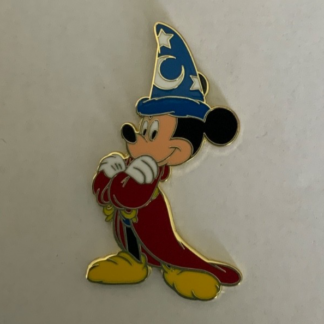 Disneyland Paris Pin Sorcerer Mickey Mouse Fantasia DLP Disney Pins Parks E4