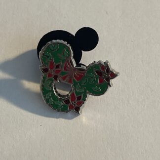 Disneyland Tiny Kingdom Disneyland Park Series 1 Christmas Mickey Wreath Pin B8