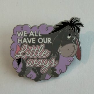 Eeyore Winnie the Pooh We All Have Our Little Ways - Mystery 2022 Disney Pin H5