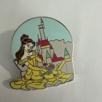 Fantasyland Beauty and the Beast Mystery Belle at Castle Disney Pin (B8)