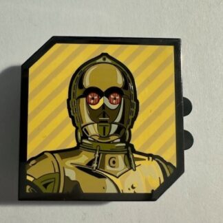FiGPiN C-3PO Y566 Star Wars: Droids Series 1 Mini Mystery 2025 Disney Pin B3