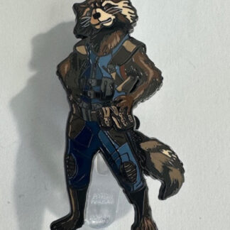 Figpin Marvel Avengers End Game Rocket Raccoon Guardians Disney Pin  (A9)