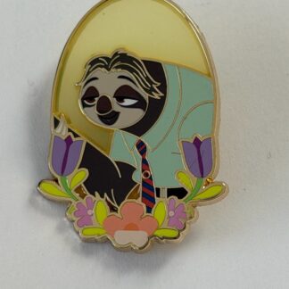 Flash Zootopia Floral Portraits PALM Pink a La Mode 2026 Disney Pin H8